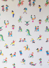 Papel de Parede Infantil - Direito de Brincar